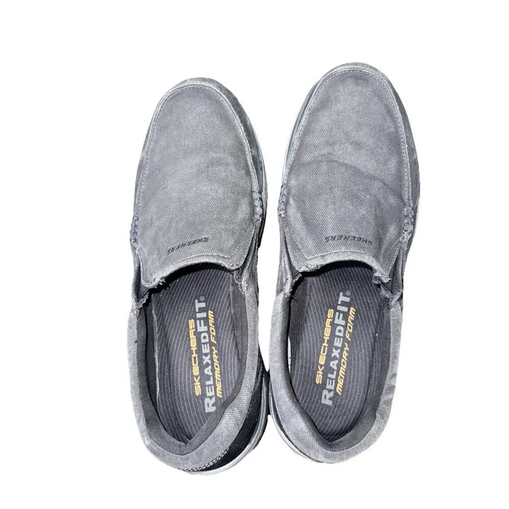 Men's Skechers Relaxed Fit: Expected Avillo Loafer Shoes, 64109 /BLK Sizes 13